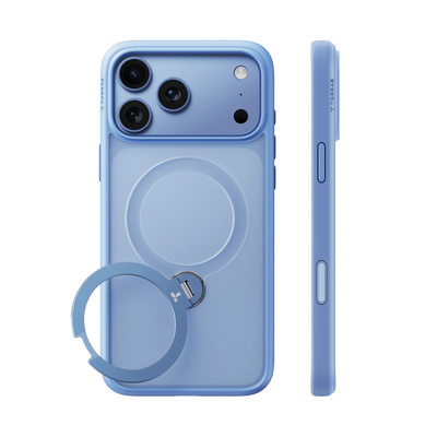 Torras Ostand Q3 Spin Case for iPhone 18 Pro Max - Blue 