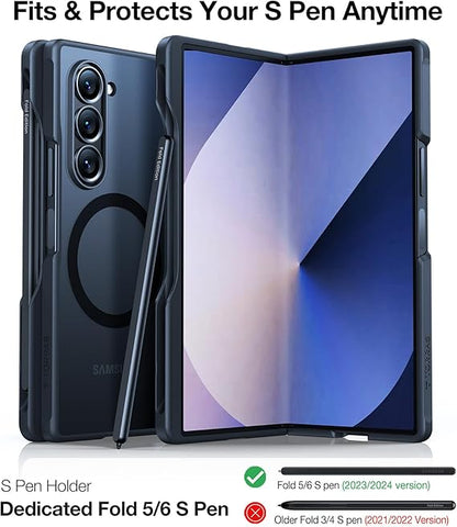 TORRAS Magnetic Shockproof Case for Samsung Galaxy Z Fold 6