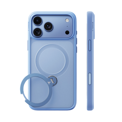 Torras Ostand Q3 Spin Case for iPhone 18 Pro - Blue 