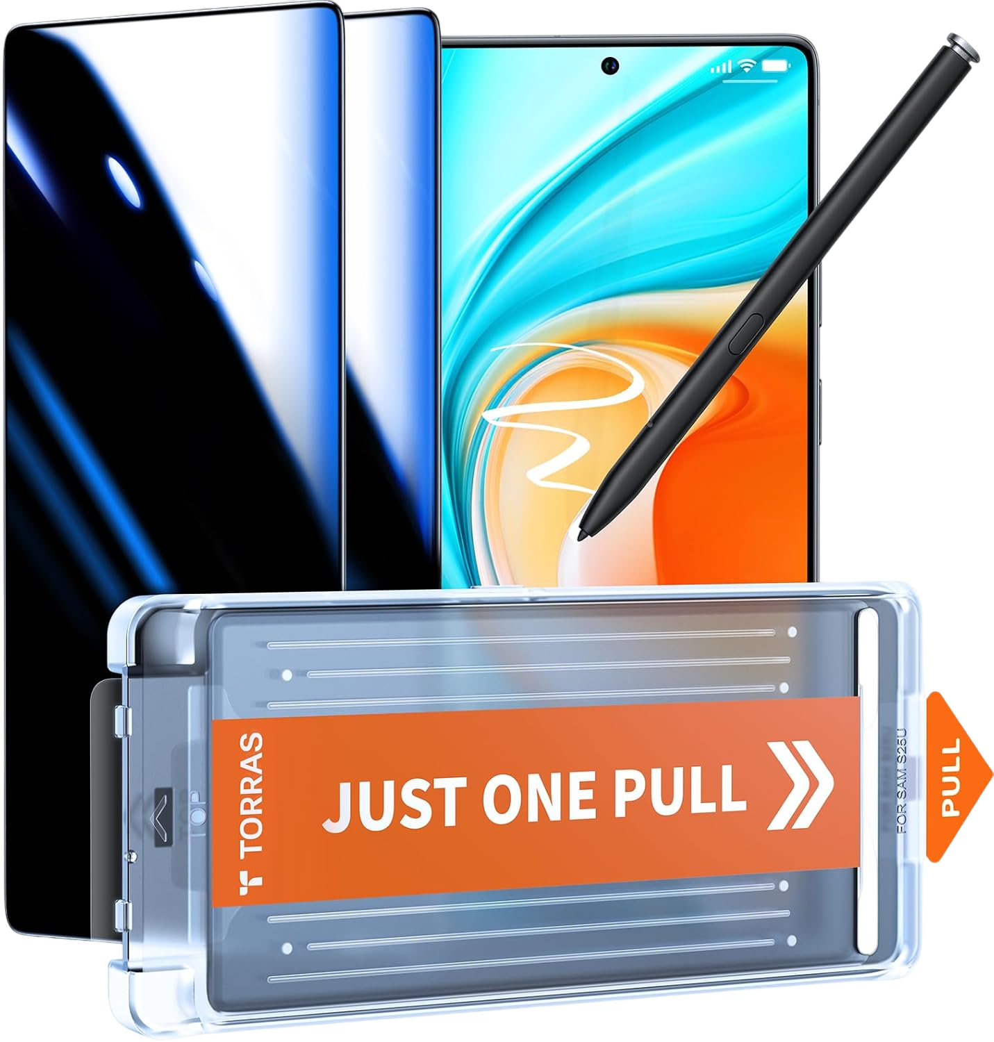 Torras Privacy Screen Protector for Samsung S25 Ultra - 1 Pack