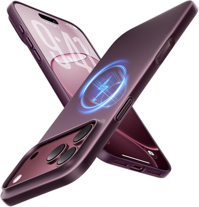 Torras OriginFit-Mag Case for iPhone 18 Pro - Burgundy 