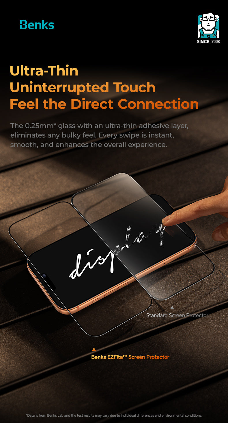 حماية شاشة بنكس جلاس ووريور سافاير V2.0 لجهاز آيفون 17 برو ماكس / 17 برو