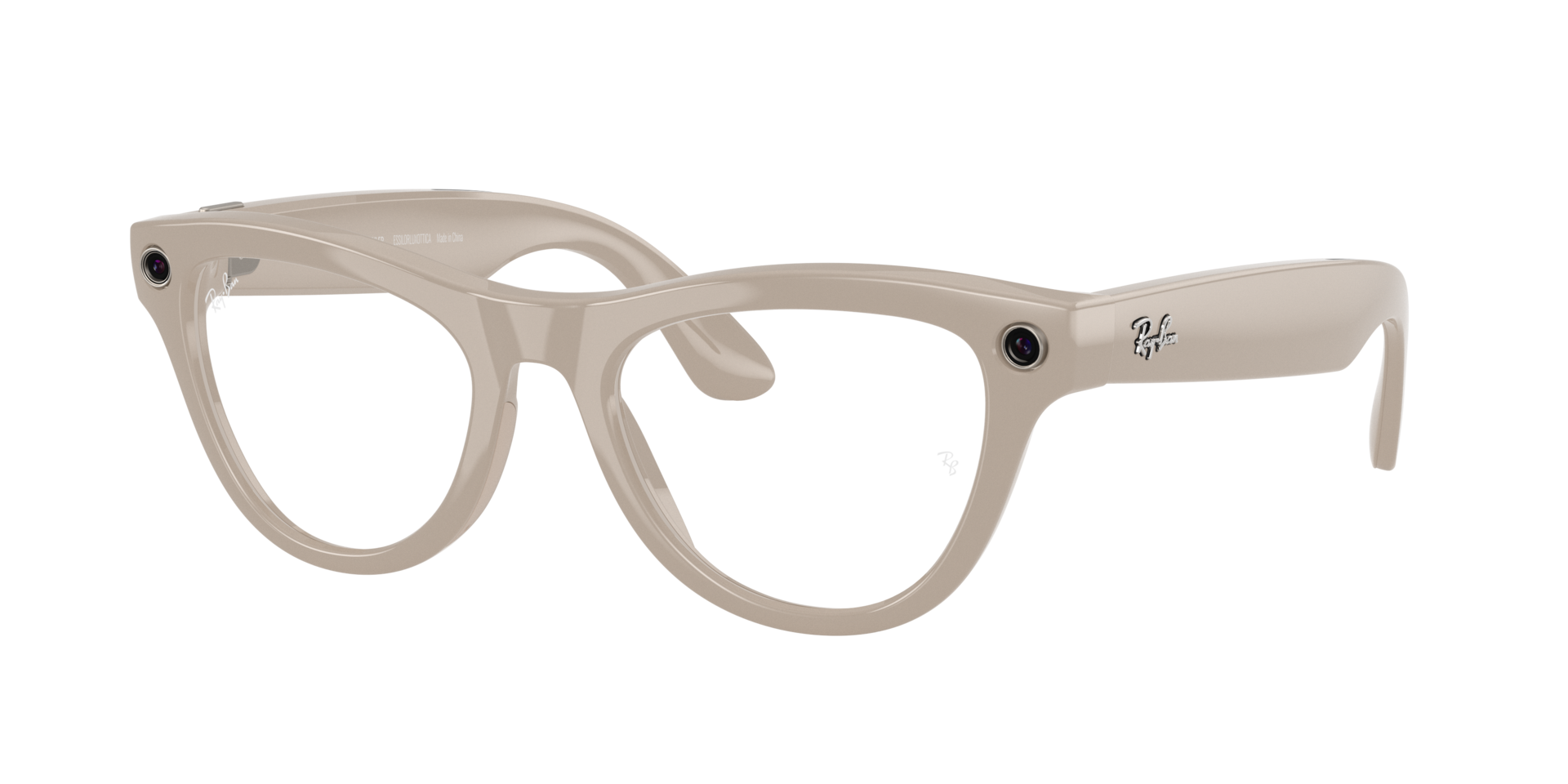 Ray-Ban Meta Skyler Gen 1 - Shiny Chalky Grey / Transition Sapphire