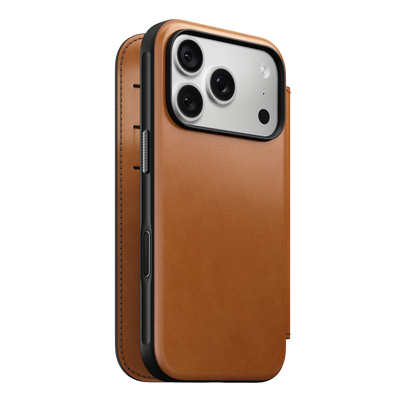 Nomad Modern Leather Folio Case for iPhone 18 Pro