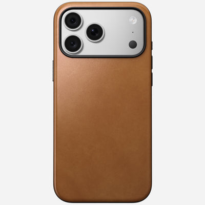 Nomad Modern Leather Case for iPhone 18 Pro Max - English Tan (Camino Leather) 