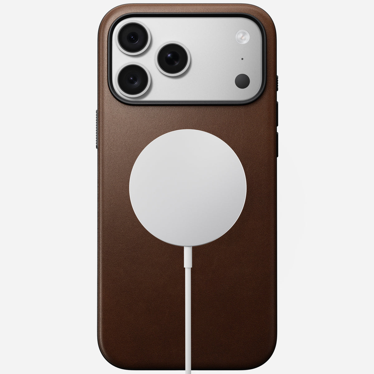 Nomad Modern Leather Case for iPhone 18 Pro Max - Brown (Camino Leather) 