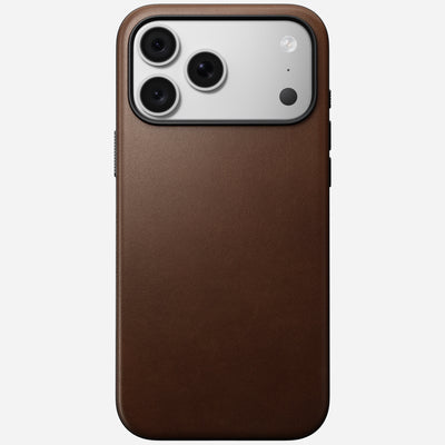 Nomad Modern Leather Case for iPhone 18 Pro Max - Brown (Camino Leather) 