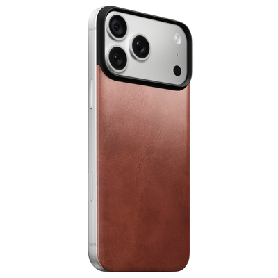 Nomad Mag Leather Back for iPhone 18 Pro Max - Olde Dublin (Horween Leather) 