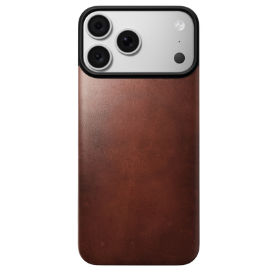 Nomad Mag Leather Back for iPhone 18 Pro Max - Olde Dublin (Horween Leather), view 2 