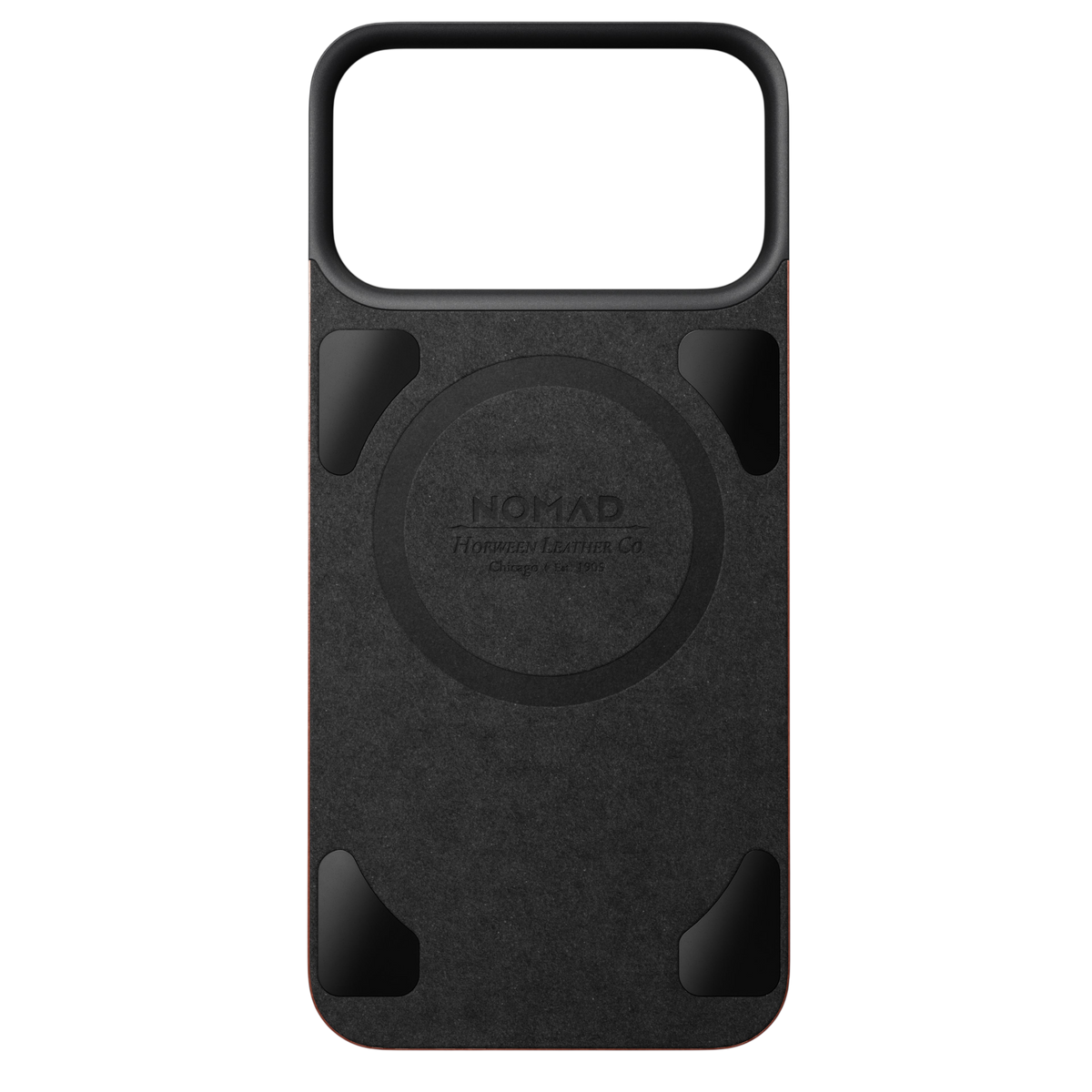 Nomad Mag Leather Back for iPhone 18 Pro Max - Olde Dublin (Horween Leather), view 3 