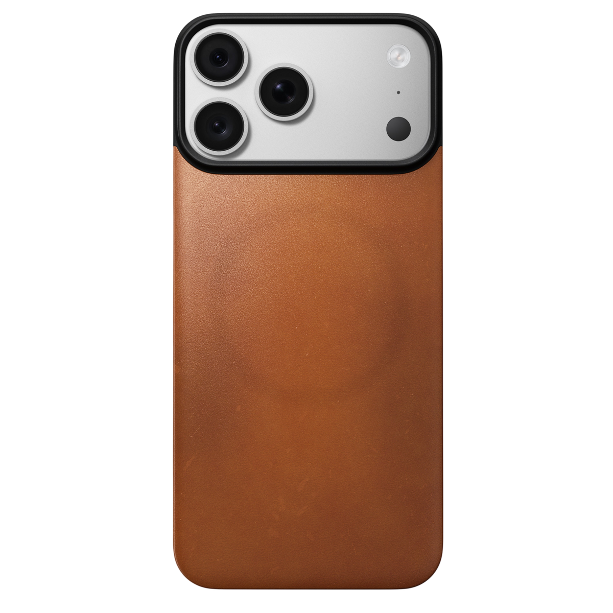 Nomad Mag Leather Back for iPhone 18 Pro Max - Saddle (Horween Leather), view 2 