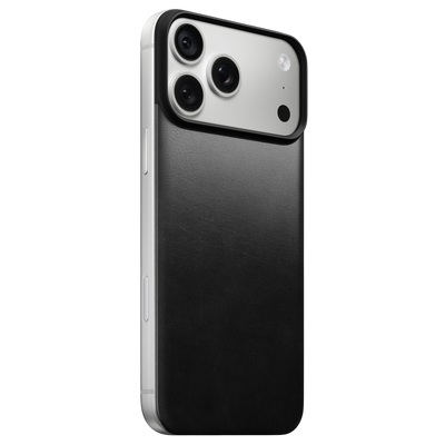 Nomad Mag Leather Back for iPhone 18 Pro Max - Black (Horween Leather) 