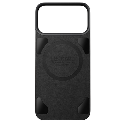 Nomad Mag Leather Back for iPhone 18 Pro Max - Black (Horween Leather), view 3 