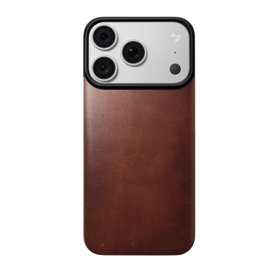 Nomad Mag Leather Back for iPhone 18 Pro - Olde Dublin (Horween Leather), view 2 