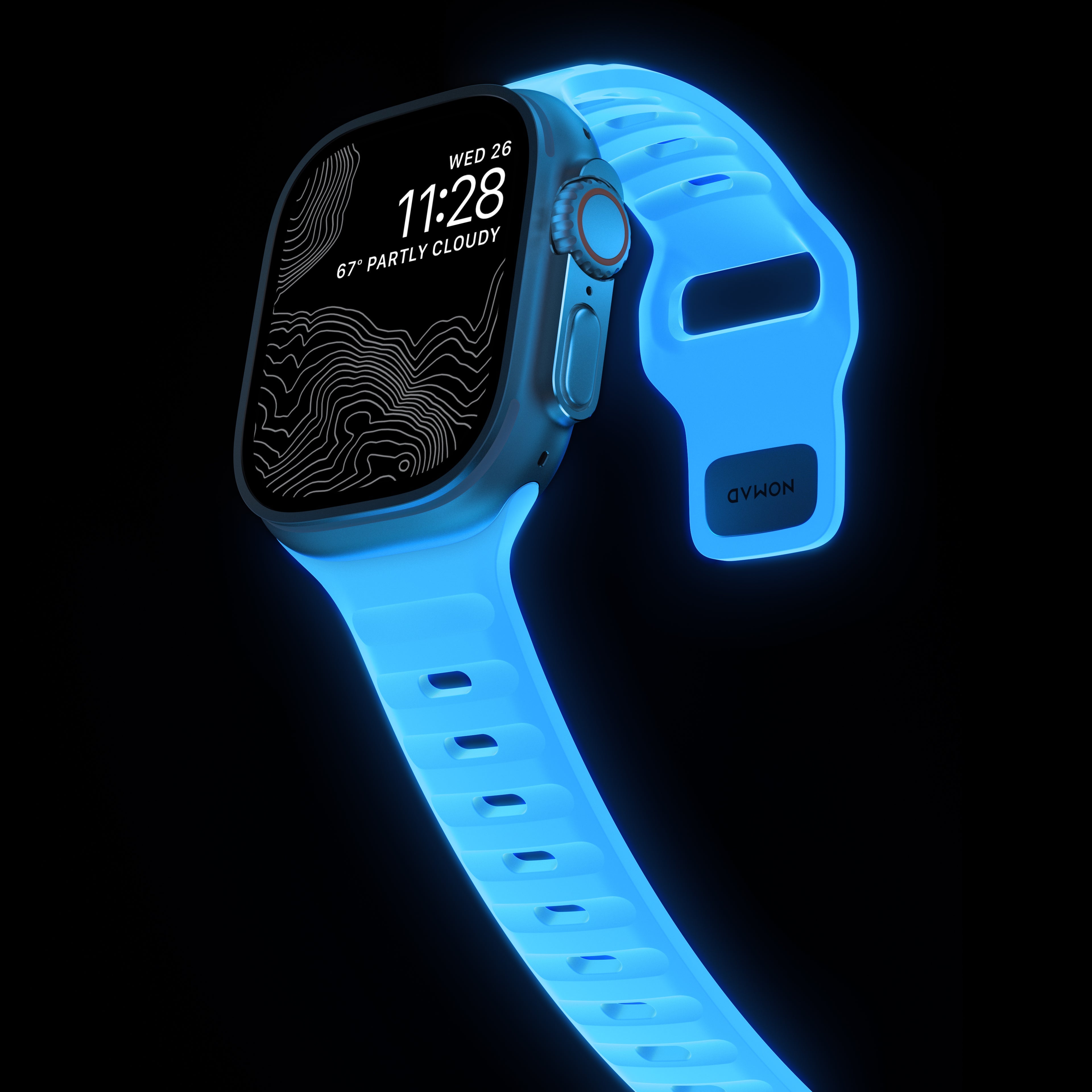 Nomad Waterproof Sport Band for Apple Watch 49mm / 46mm / 45mm