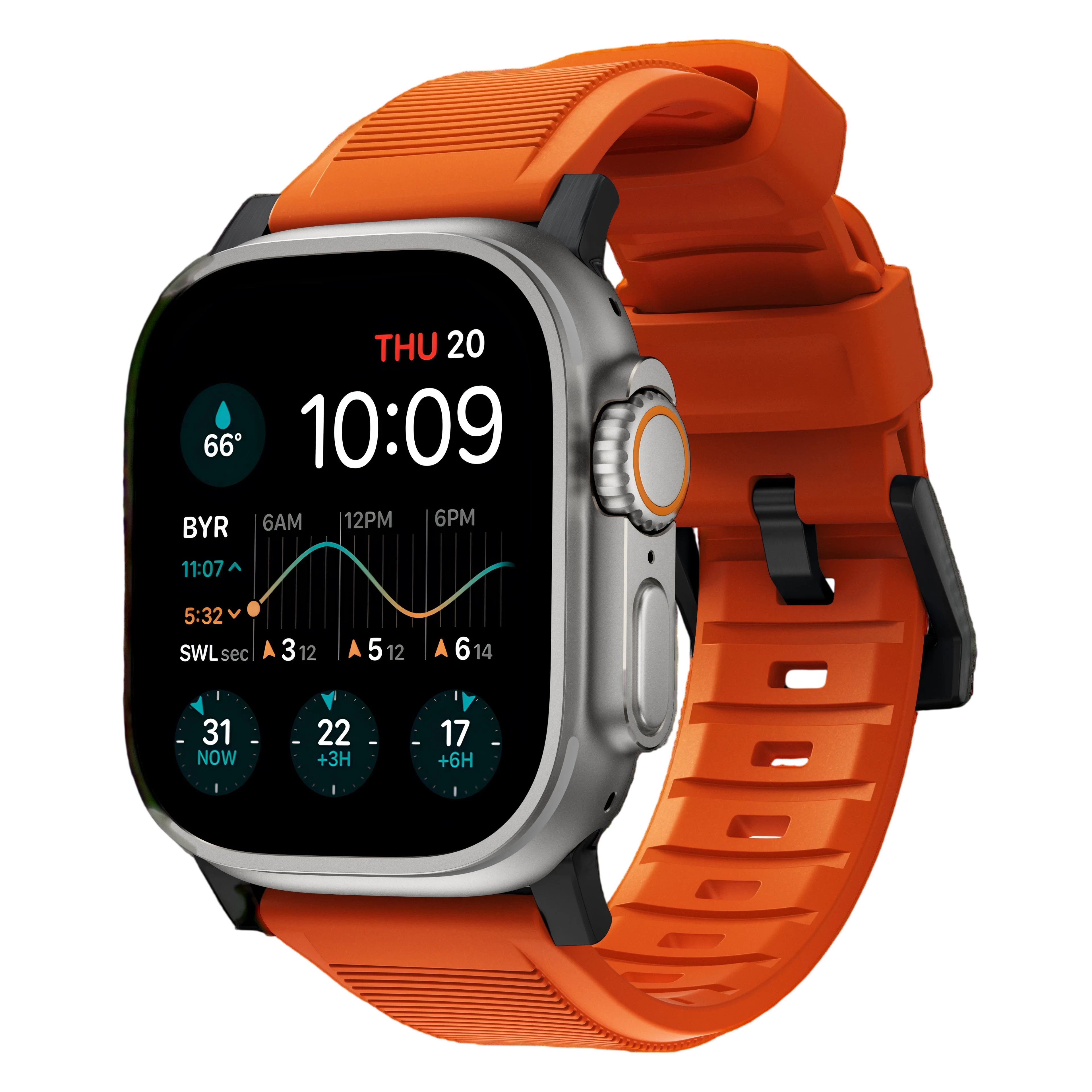 سوار نوماد المتين لساعات آبل ووتش ألترا 49 مم