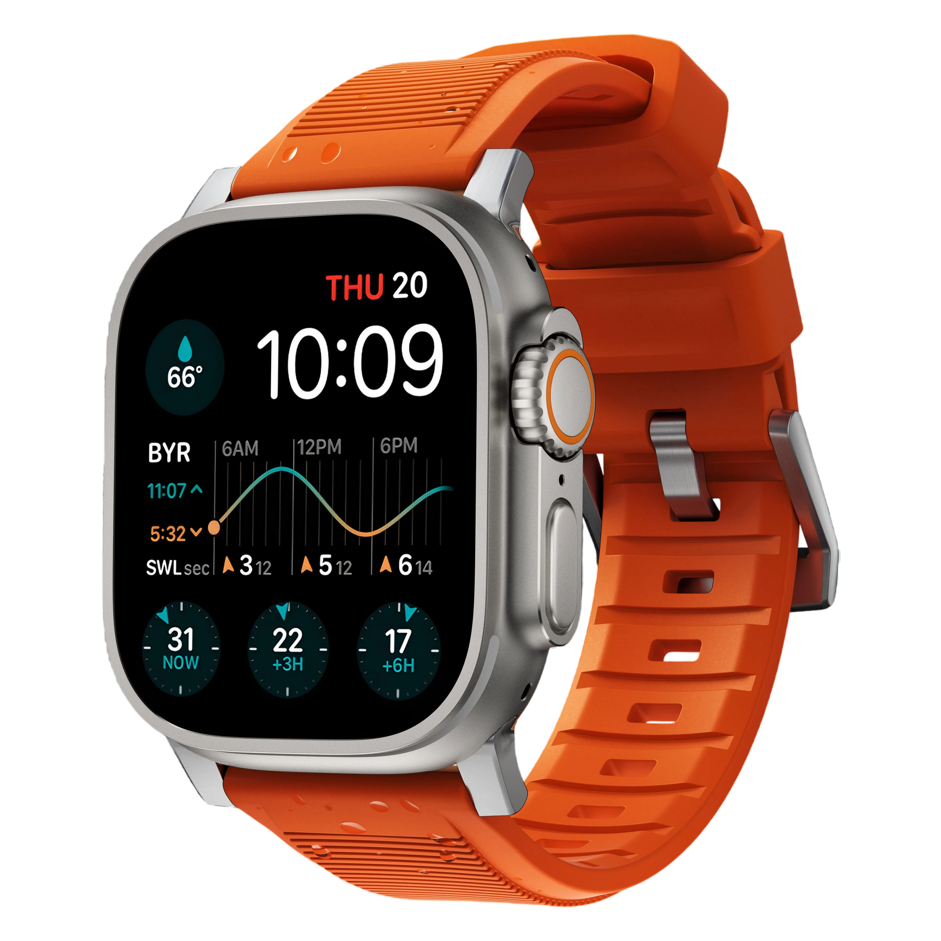 سوار نوماد المتين لساعات آبل ووتش ألترا 49 مم