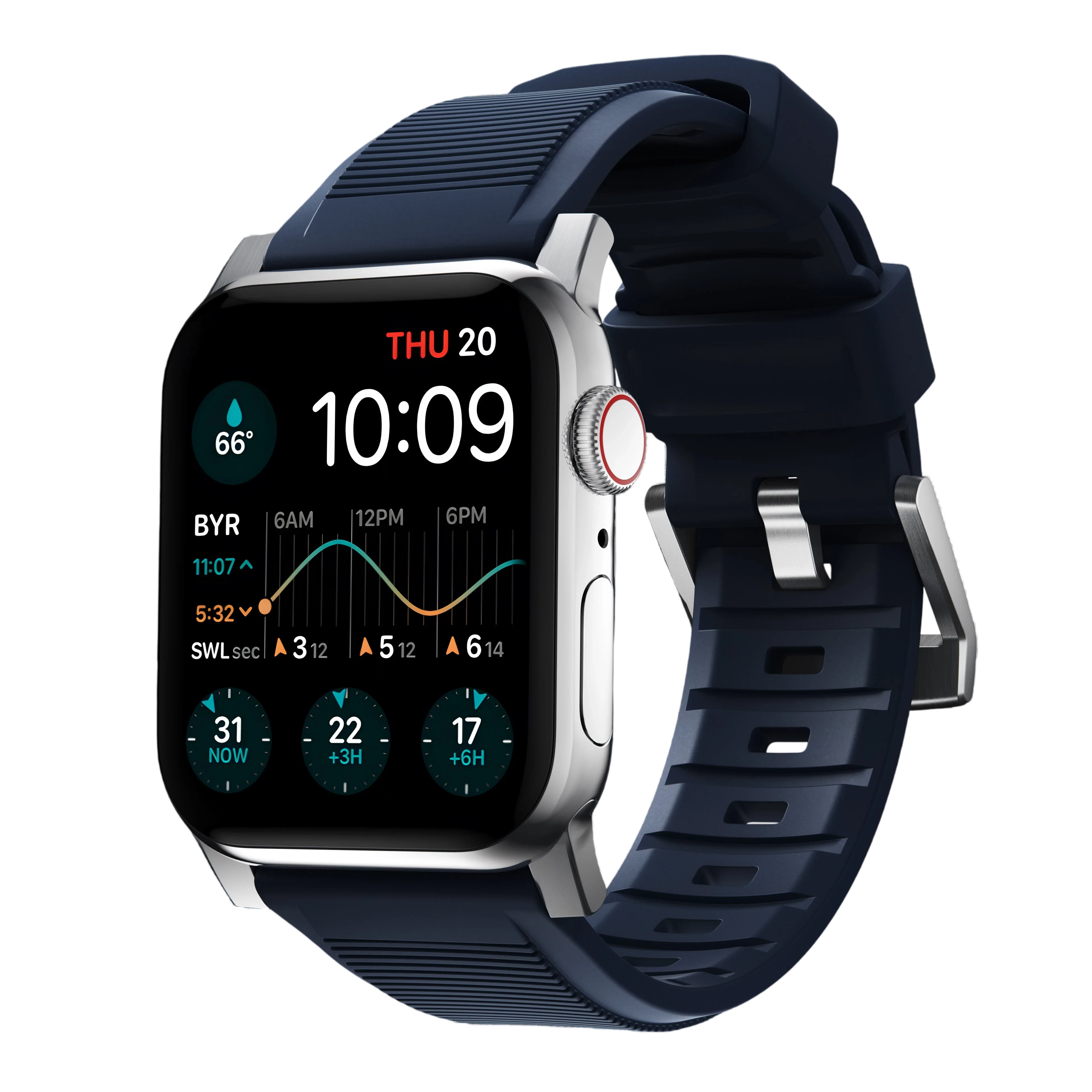 سوار نوماد المتين لساعات آبل ووتش ألترا 49 مم