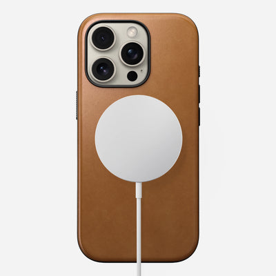 Nomad Modern Leather Case for iPhone 16 Pro