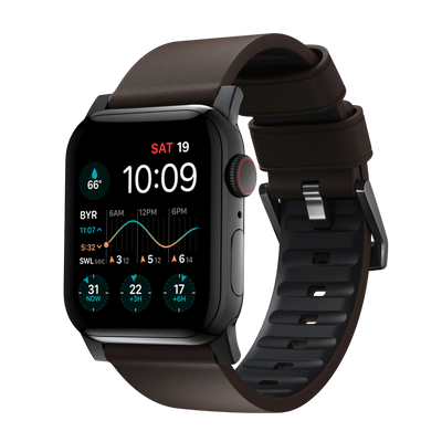 سوار جلد نشط Nomad Active Band Pro لساعة آبل 49mm / 46mm / 45mm