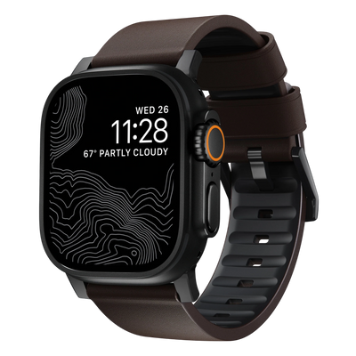 سوار جلد نشط Nomad Active Band Pro لساعة آبل 49mm / 46mm / 45mm