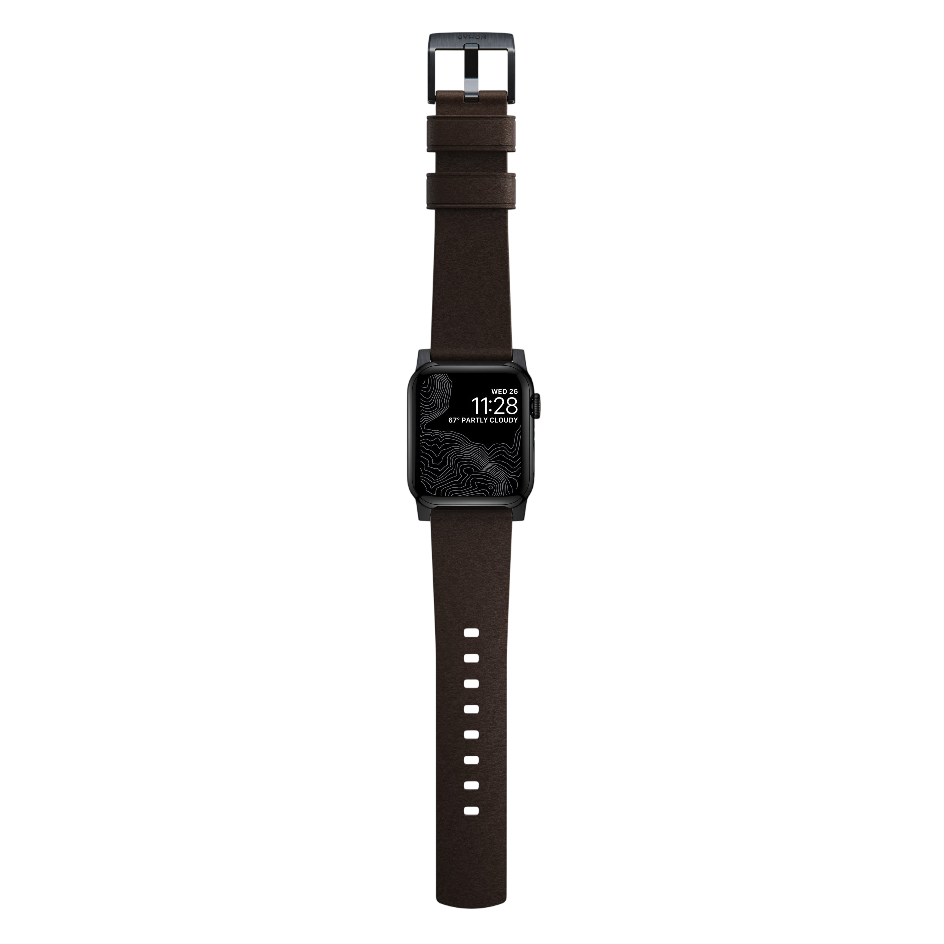 سوار جلد نشط Nomad Active Band Pro لساعة آبل 49mm / 46mm / 45mm
