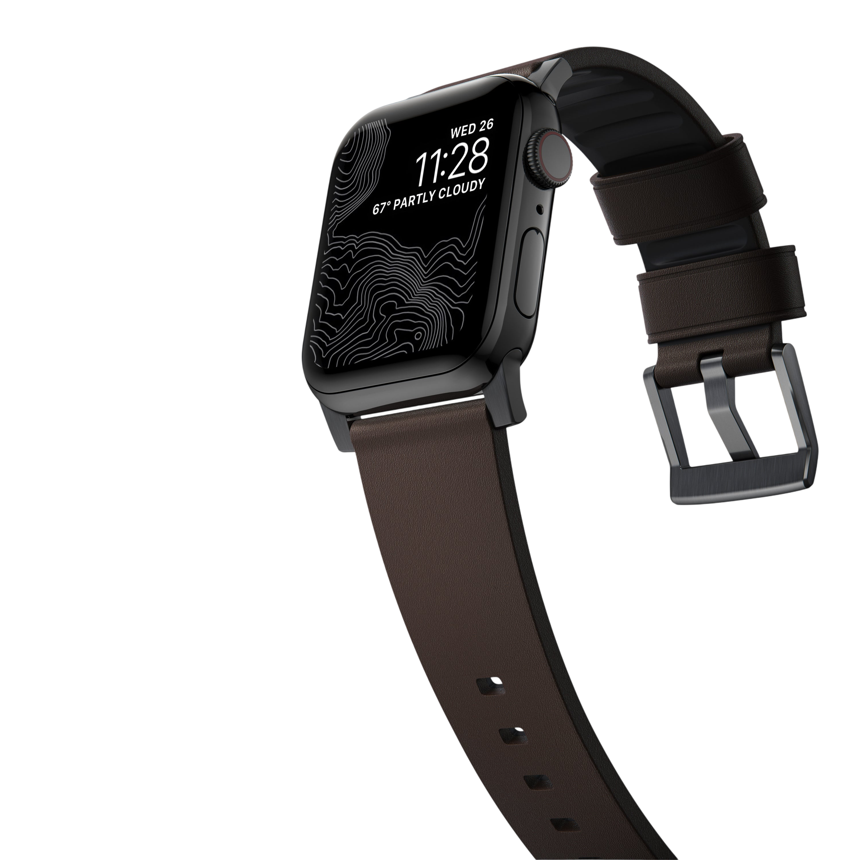 سوار جلد نشط Nomad Active Band Pro لساعة آبل 49mm / 46mm / 45mm