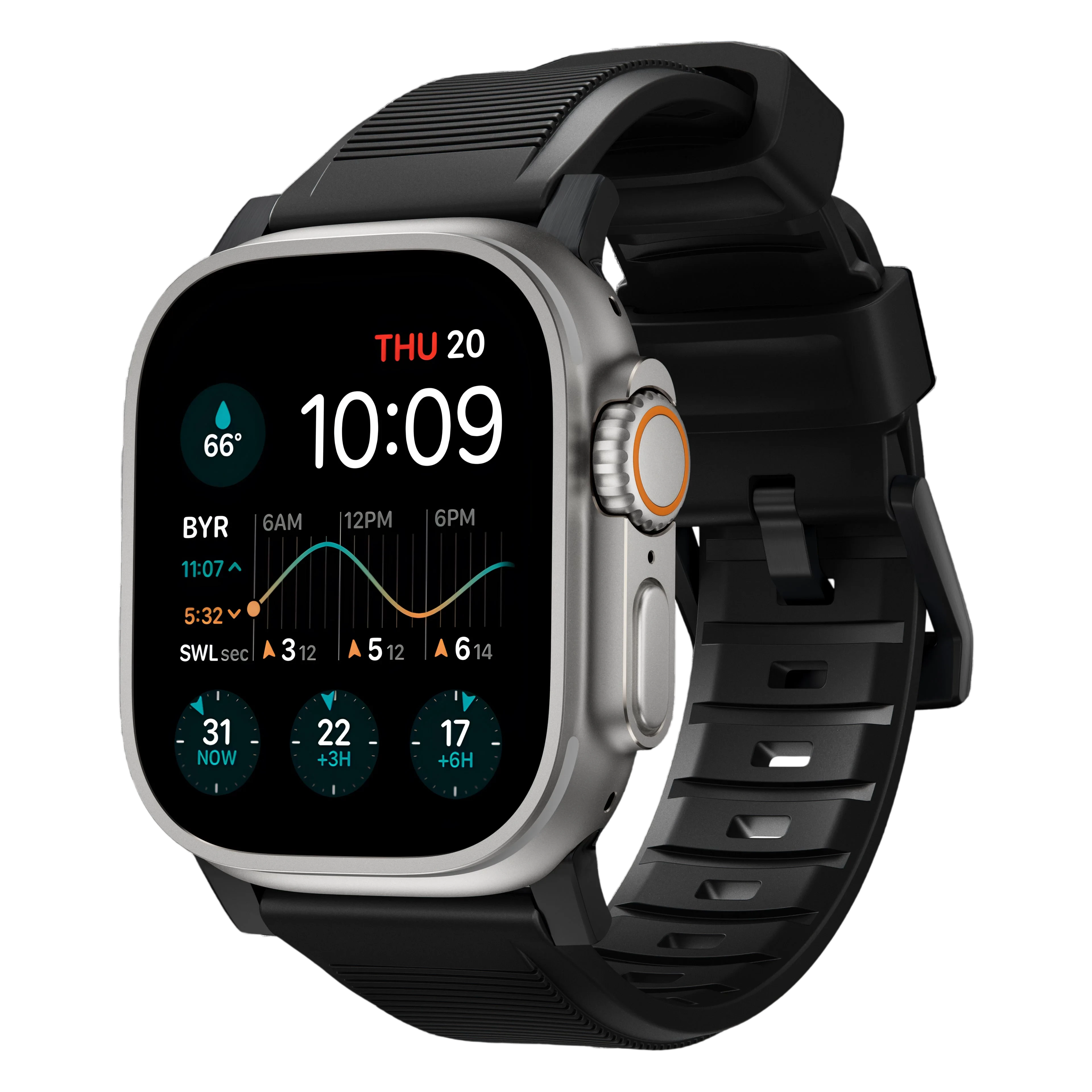 سوار نوماد المتين لساعات آبل ووتش ألترا 49 مم