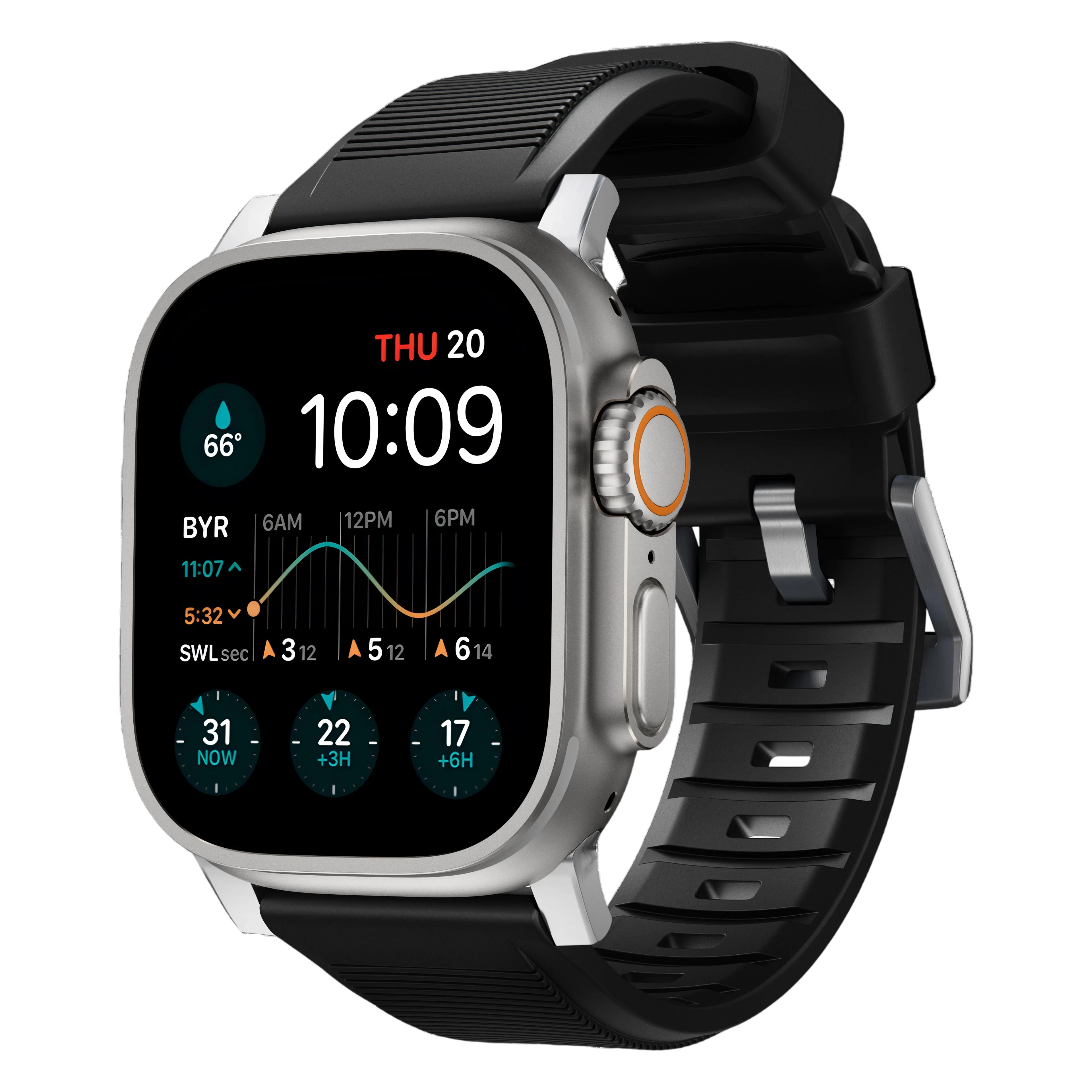 سوار نوماد المتين لساعات آبل ووتش ألترا 49 مم