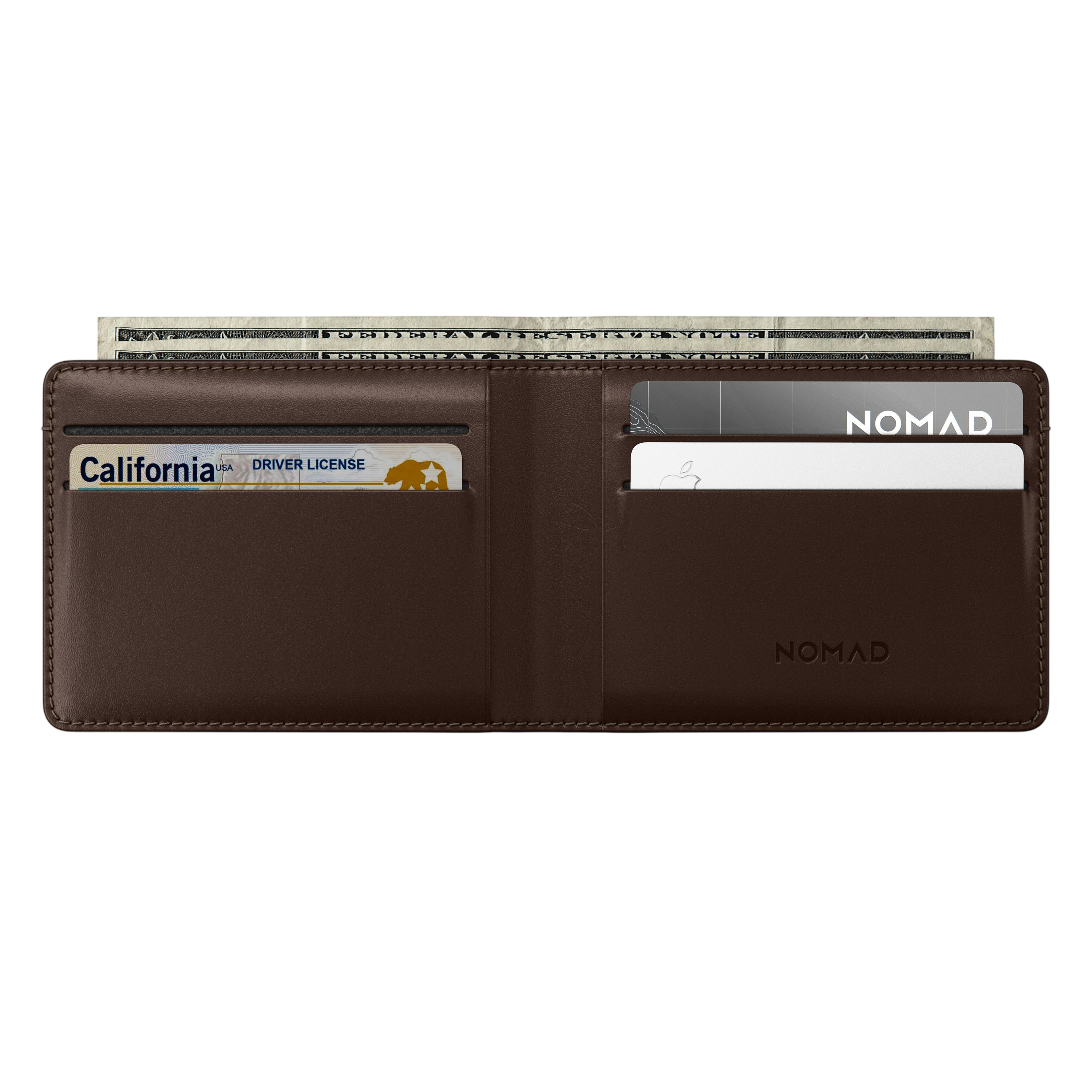 محفظة Nomad Bifold (جلد Horween)