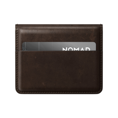 محفظة Nomad Card Wallet Plus (جلد Horween)