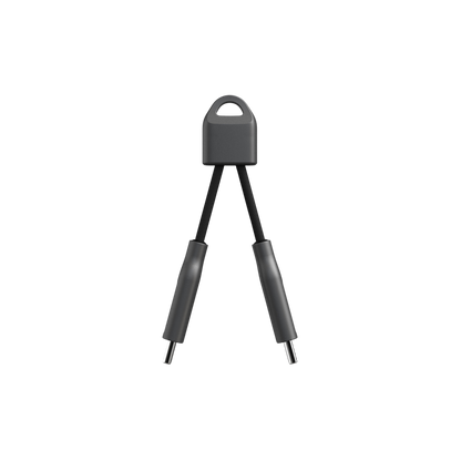 Nomad ChargeKey - كابل USB C أسود