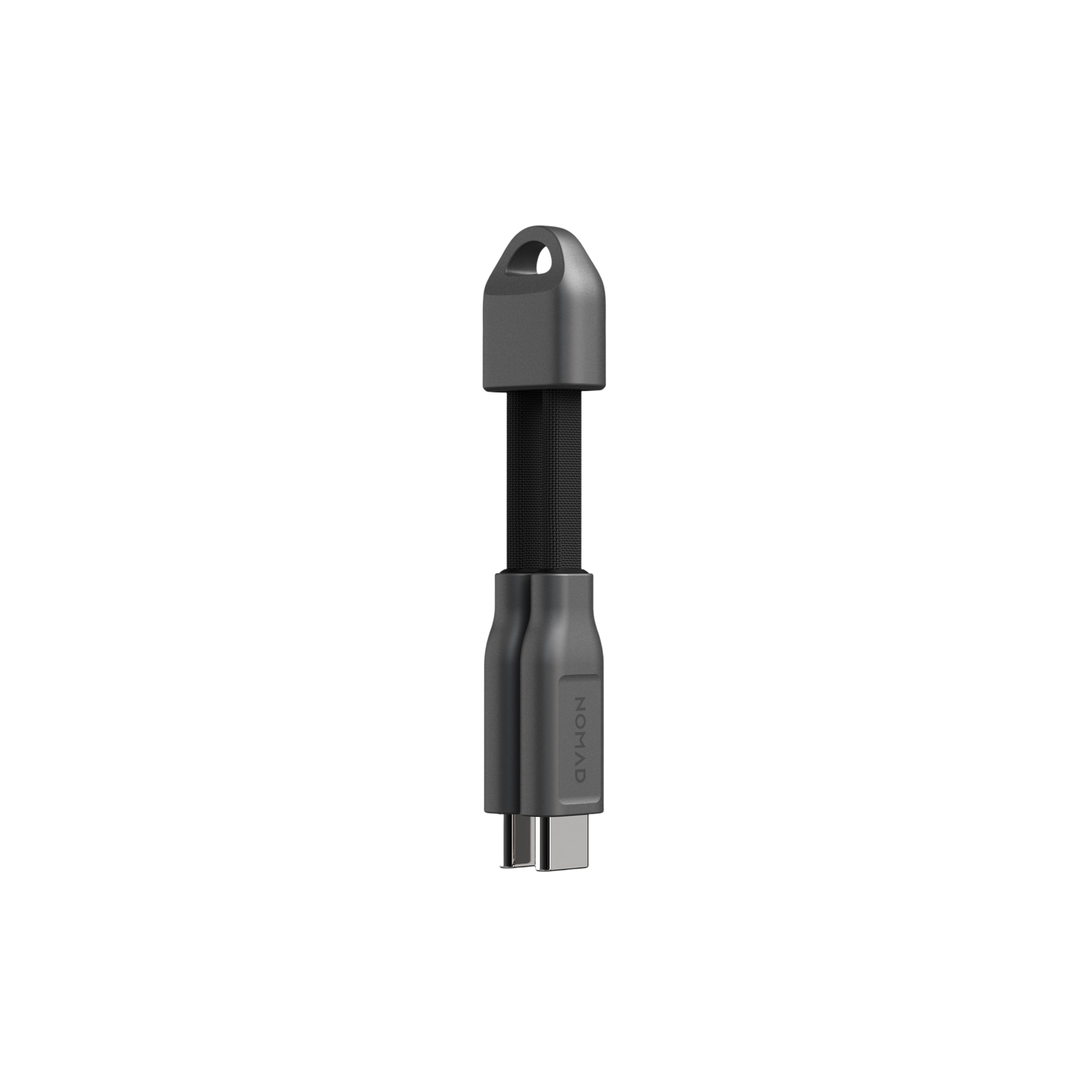 Nomad ChargeKey - كابل USB C أسود