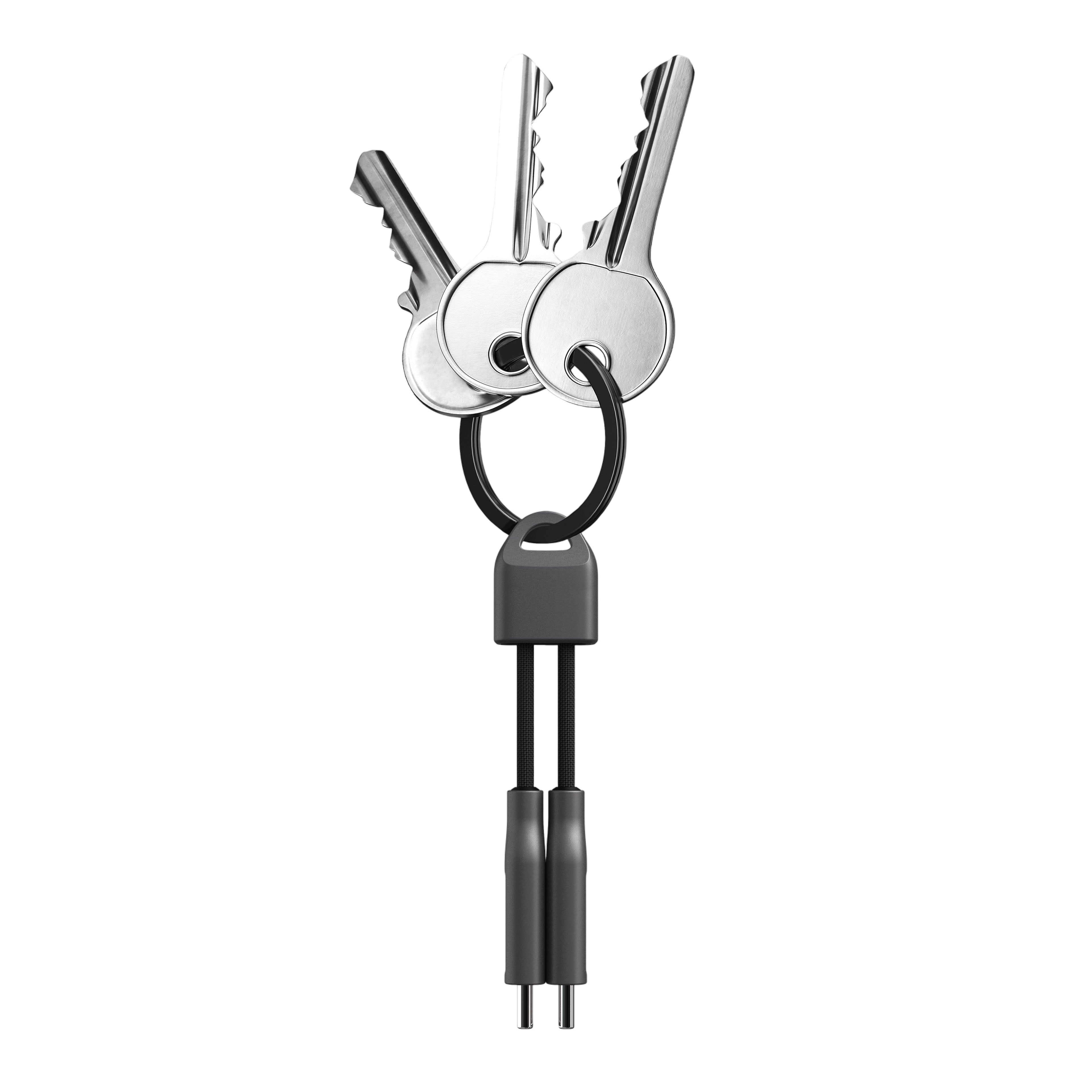 Nomad ChargeKey - كابل USB C أسود