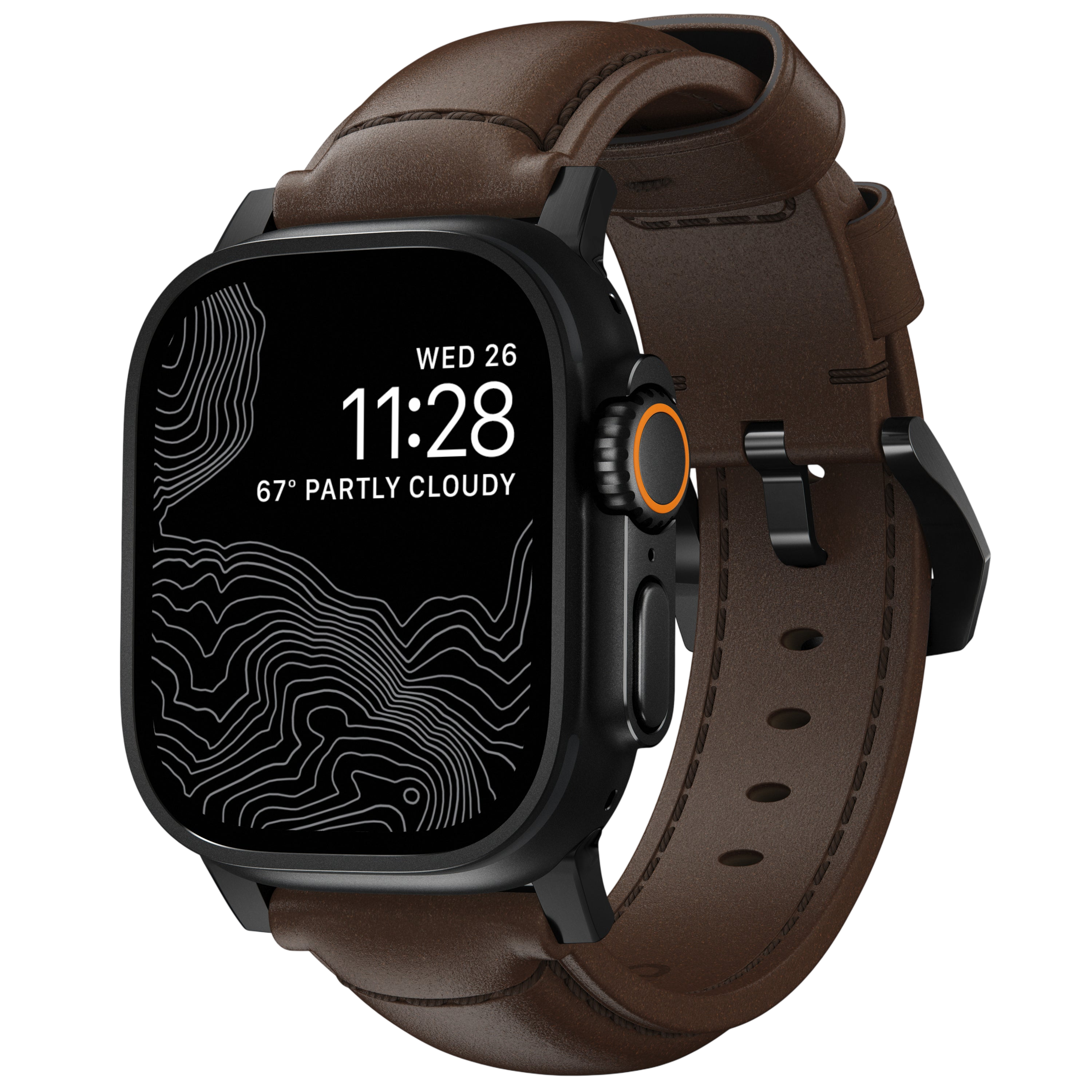 Nomad Traditional Leather Band for Apple Watch 49mm / 46mm / 45mm