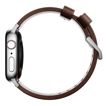 Nomad Modern Band for Apple Watch 49mm / 46mm / 45mm (Brown / Horween Leather)