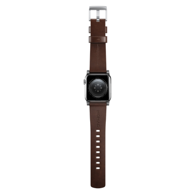 Nomad Modern Band for Apple Watch 49mm / 46mm / 45mm (Brown / Horween Leather)