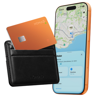 Nomad Tracking Card Pro - Find My - Stellar Orange 