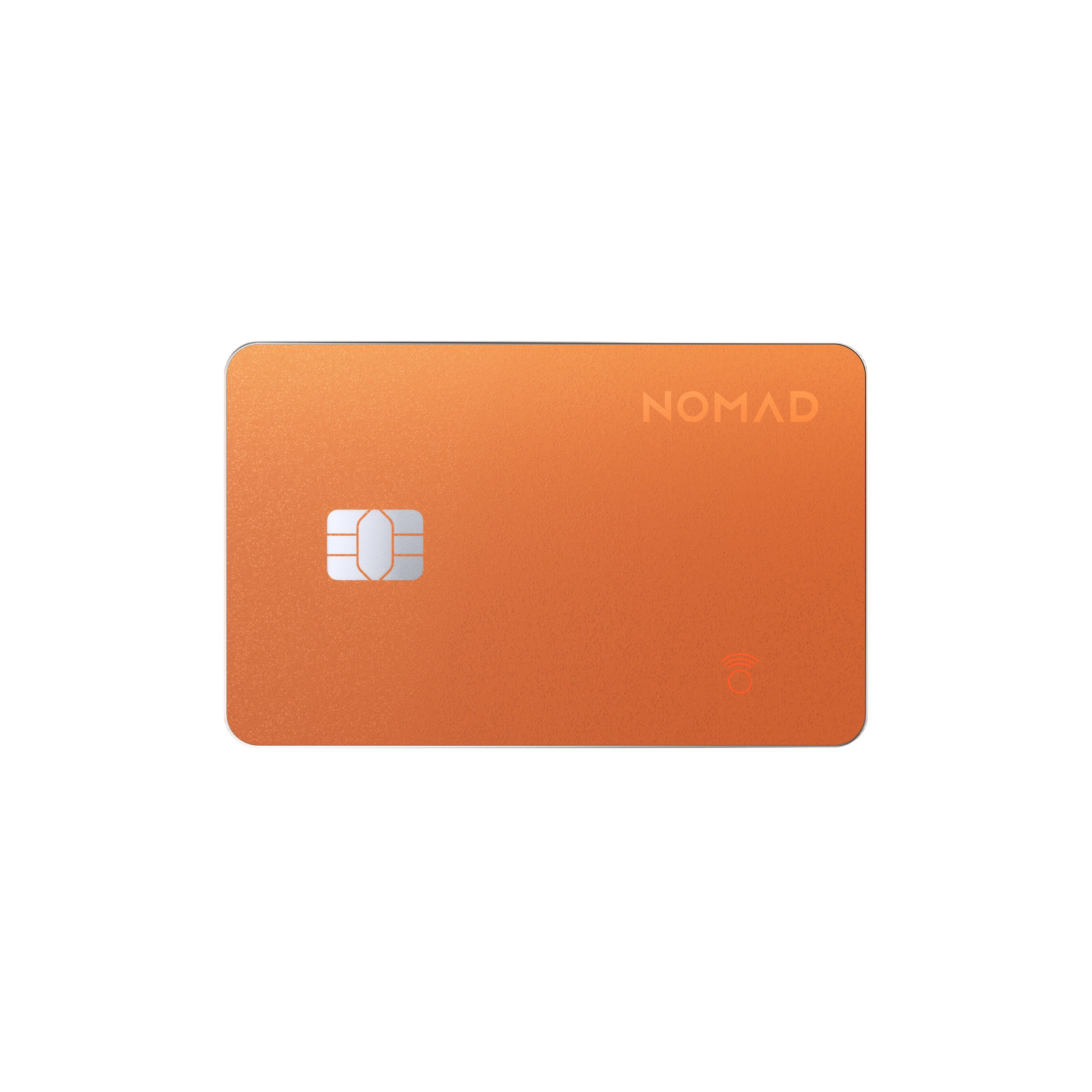 Nomad Tracking Card Pro - Find My - Stellar Orange #color_stellar-orange