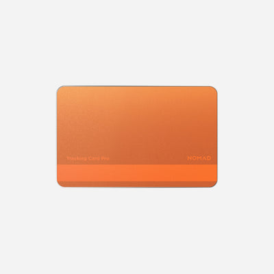 Nomad Tracking Card Pro - Find My - Stellar Orange #color_stellar-orange
