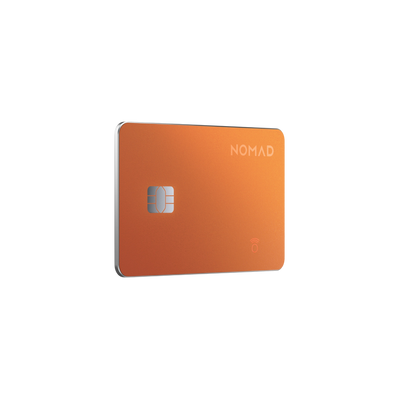 Nomad Tracking Card Pro - Find My - Stellar Orange 