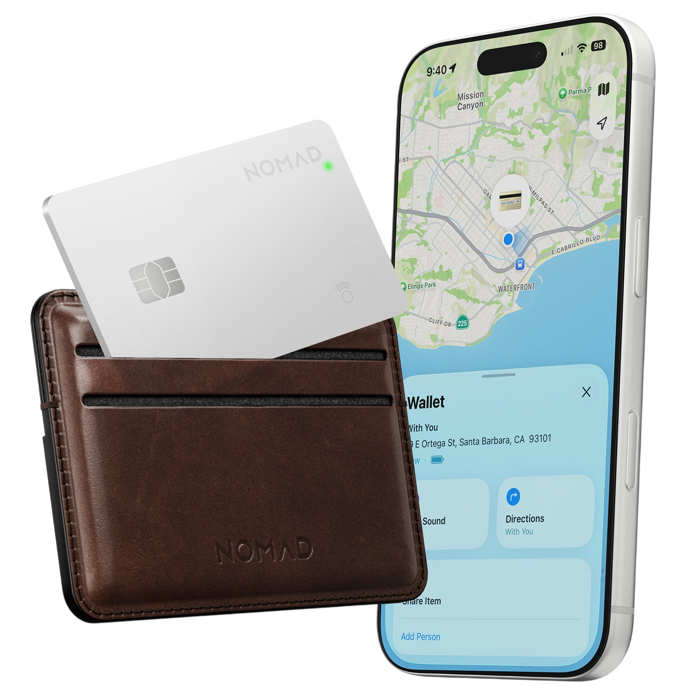 Nomad Tracking Card Pro - Find My