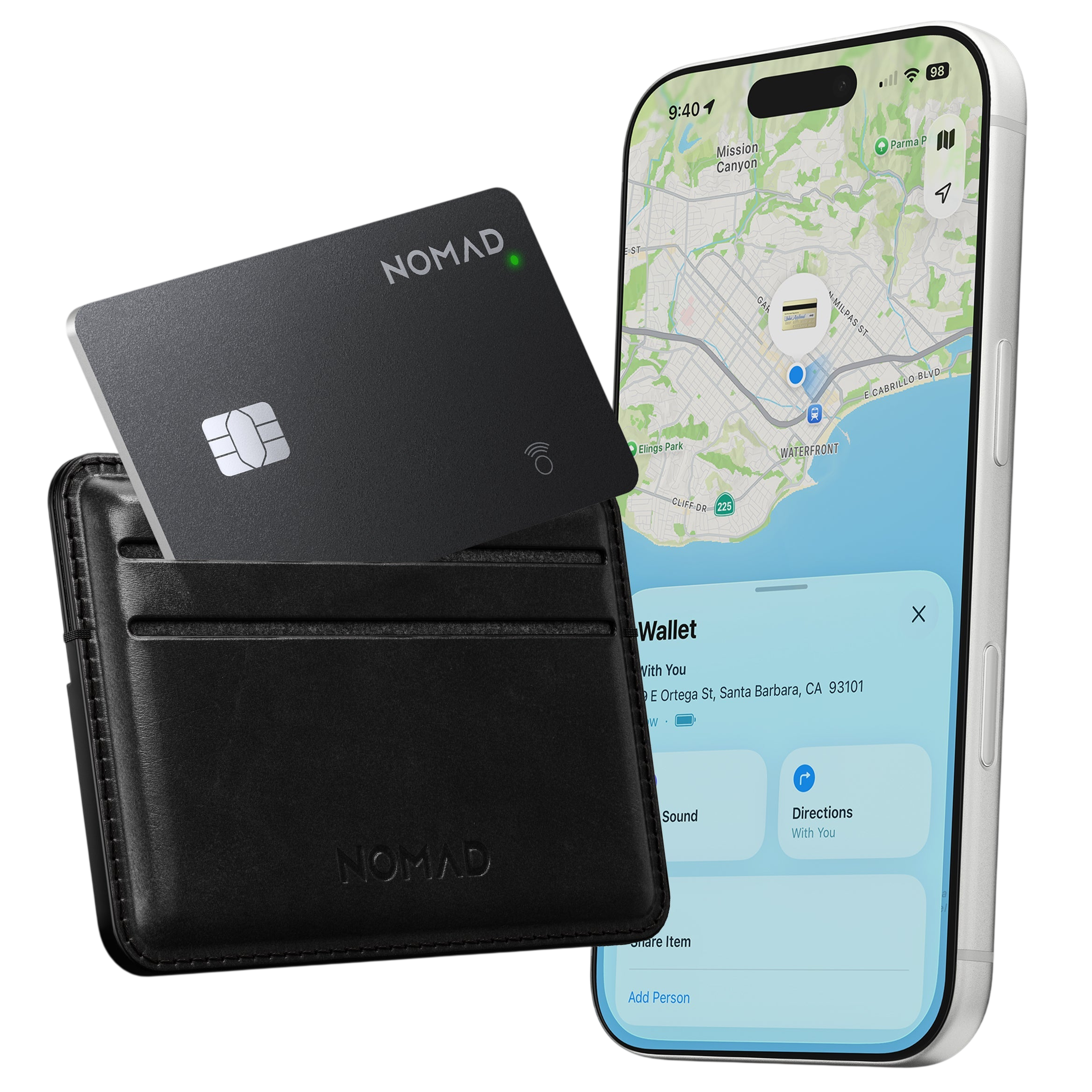 Nomad Tracking Card Pro - Find My