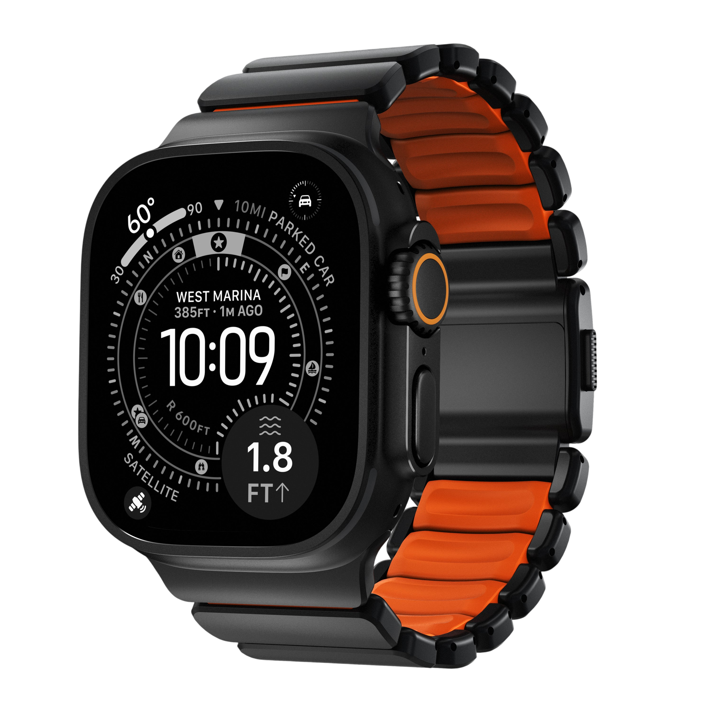 حزام نوماد ستراتوس لساعات آبل ووتش ألترا 3 / 2 / 1 - 49 مم