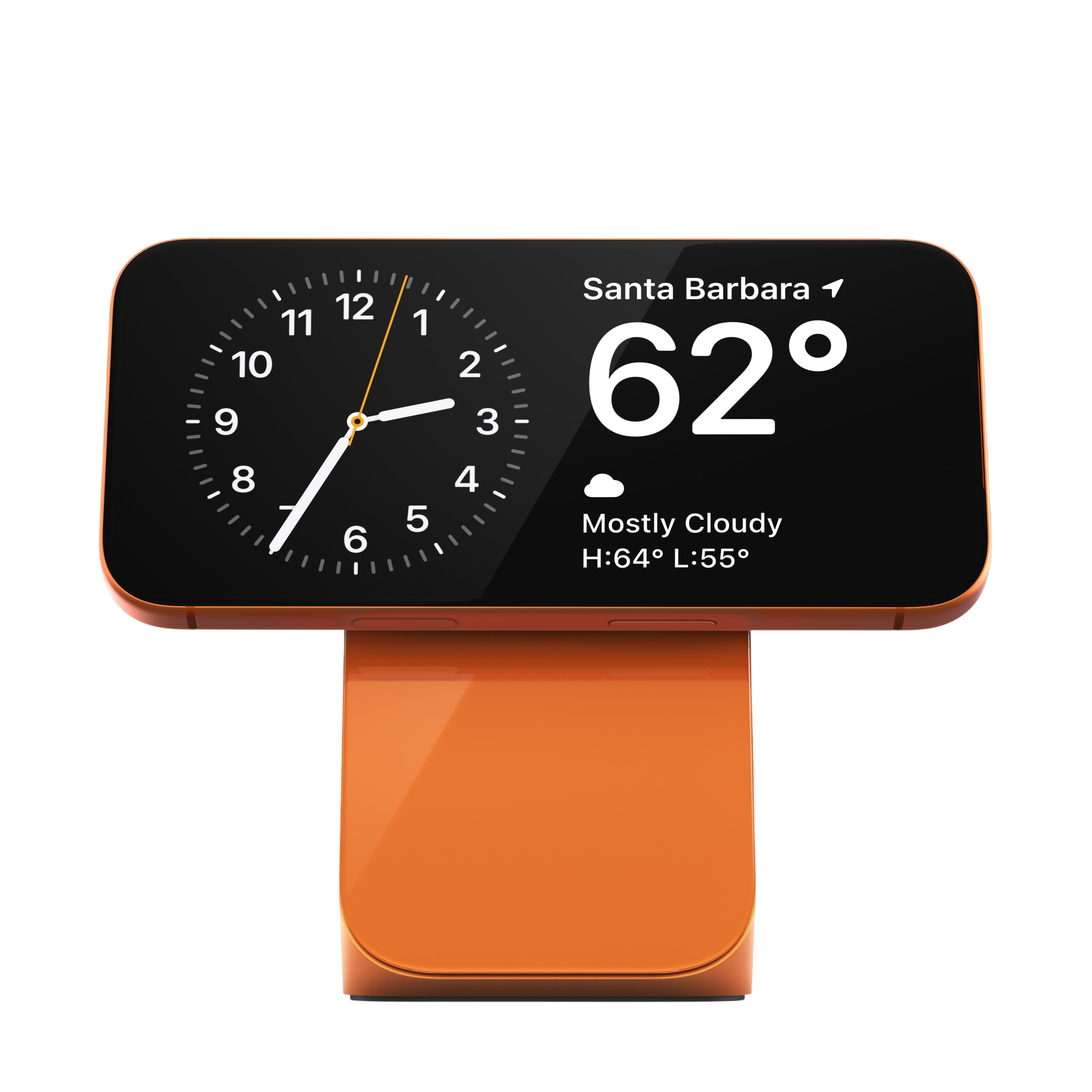 Nomad Stand One (4th Gen) Qi2.2 - Stellar Orange 