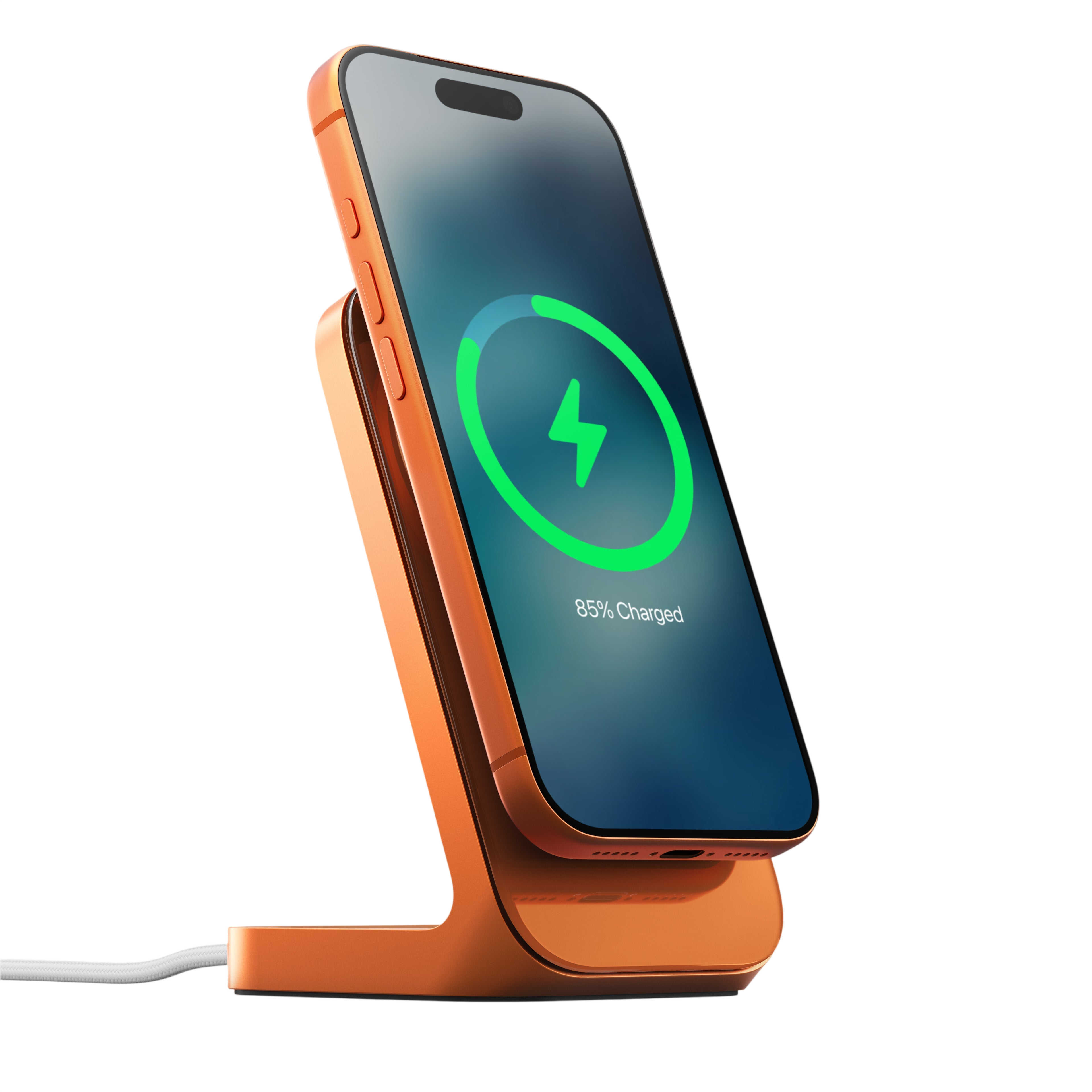Nomad Stand One (4th Gen) Qi2.2 - Stellar Orange 