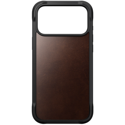 Nomad Rugged Leather Case for iPhone 17 Pro (Horween)