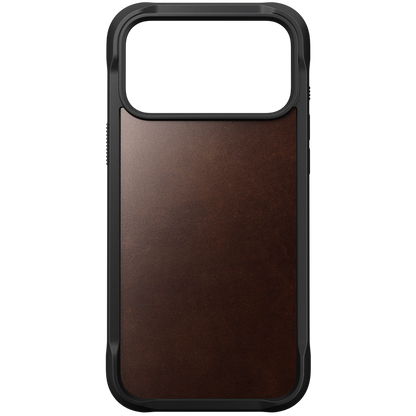 Nomad Rugged Leather Case for iPhone 17 Pro Max Horween)