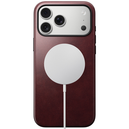 Nomad Modern Leather Case for iPhone 17 Pro (Horween Leather)