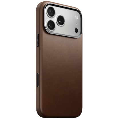 Nomad Traditional Leather Case for iPhone 17 Pro (Nomad Leather)